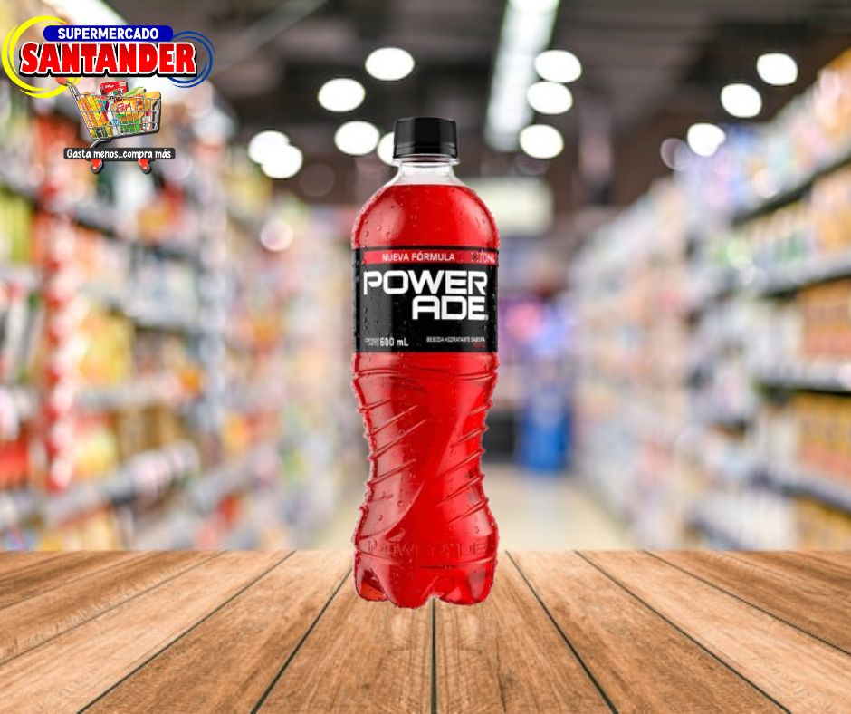 Powerade Ade Frutas Rojo 600ml