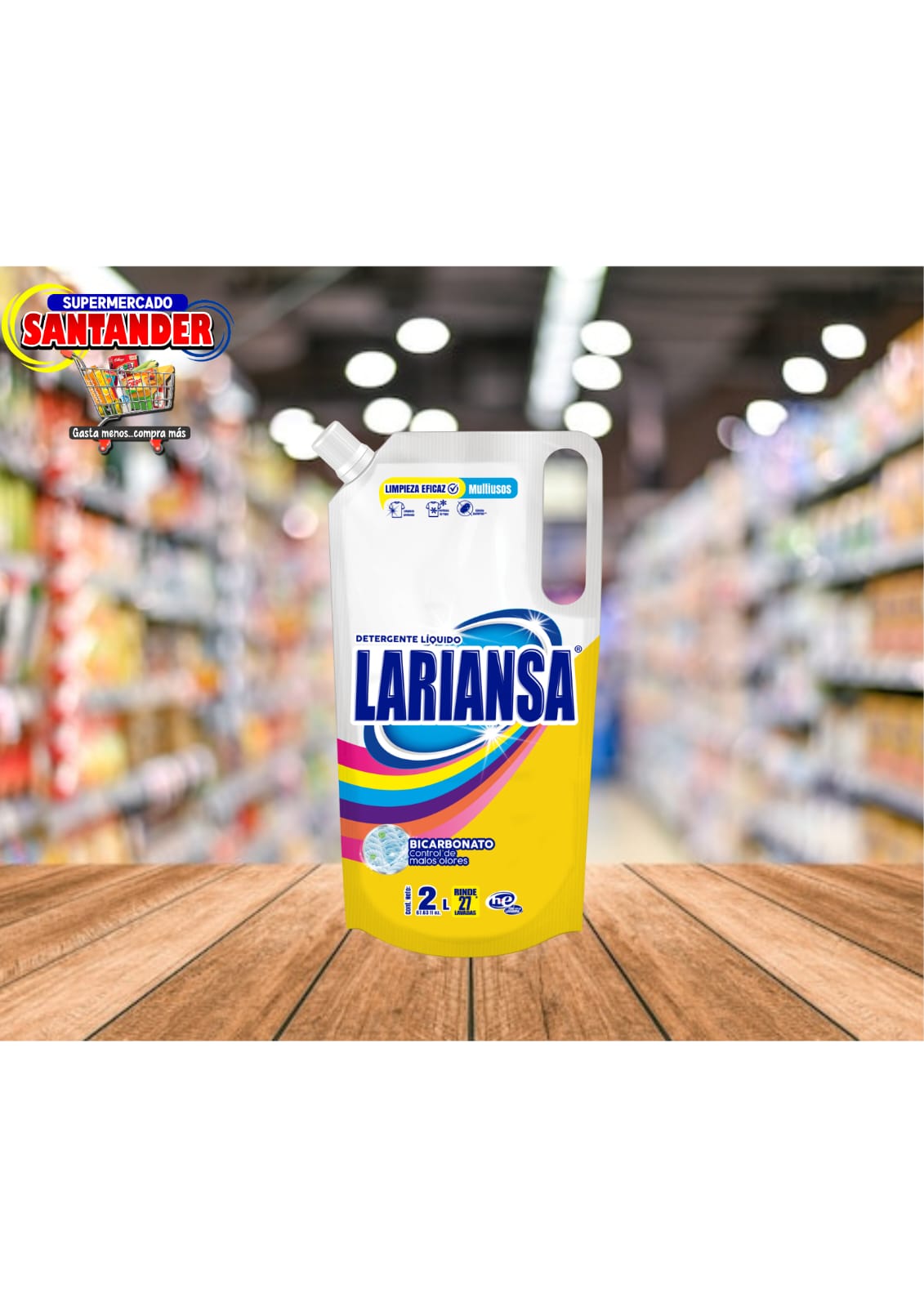 Lariansa Bicarbonato 2L.