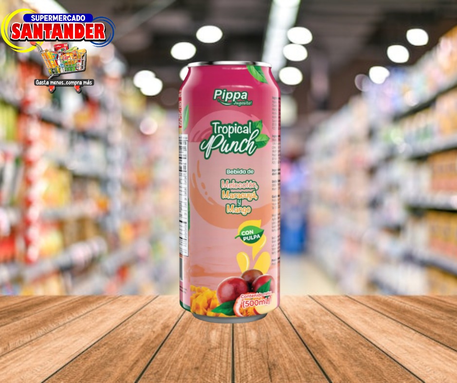 Jugo Pippa con pulpa Tropical Punch 500ml