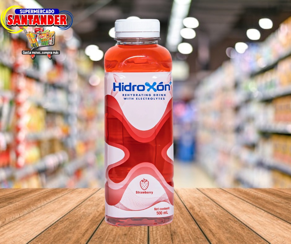 Bebida Hidratante Hidroxón Fresa 500ml