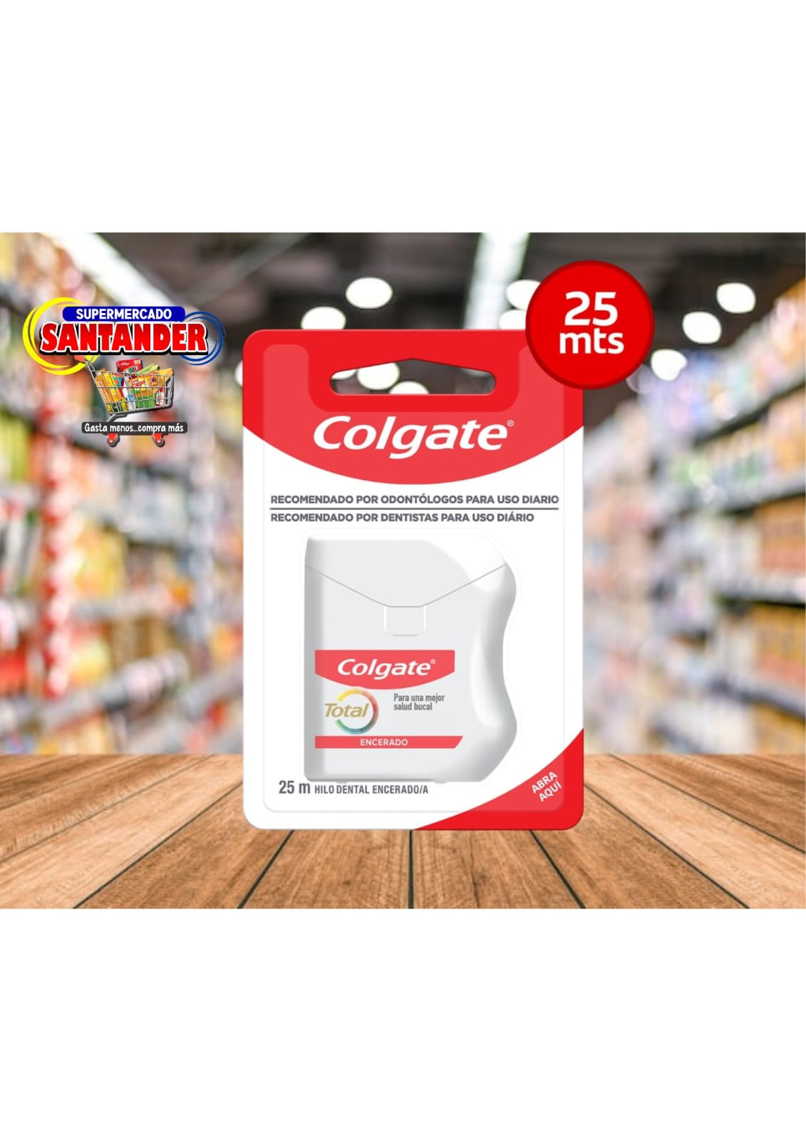 Hilo Dental Colgante de 25 mts