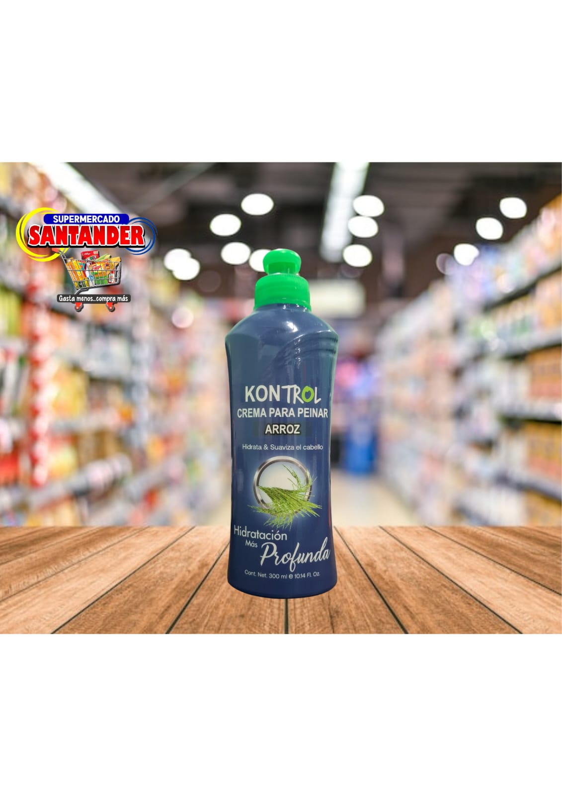 Crema Kontrol para Peinar de Arroz
