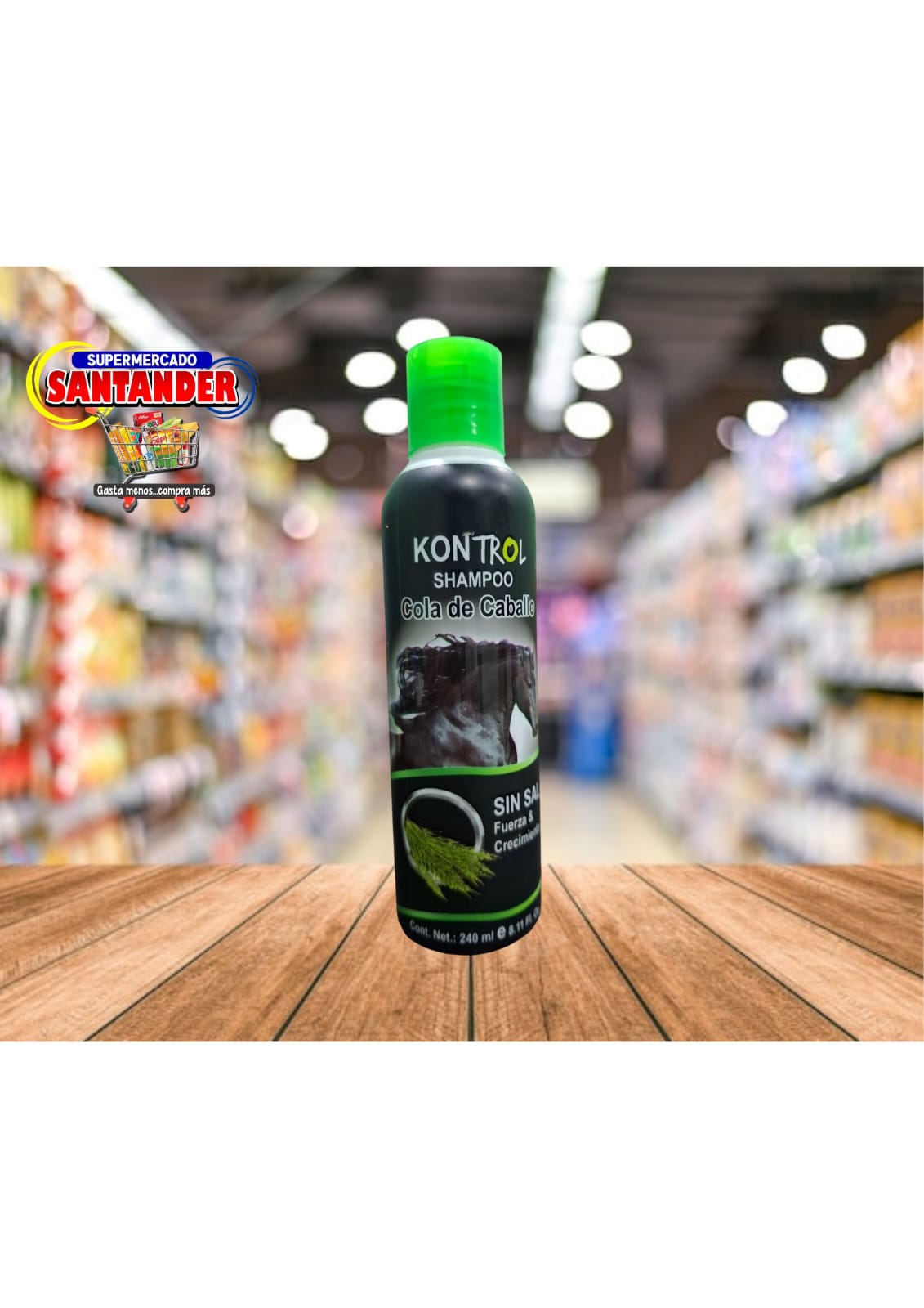 Shampoo Kontrol de Cola de Caballo de 240ML