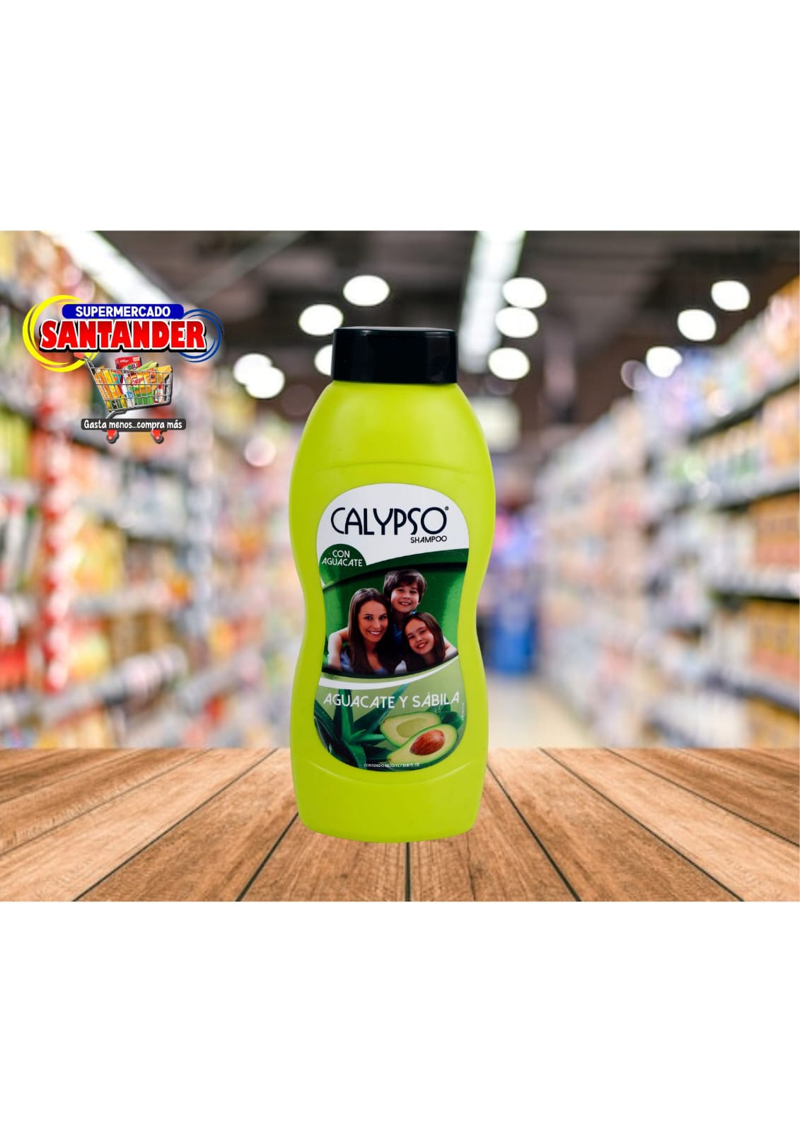 Shampoo Calypso Con Aguacate y Sabila 