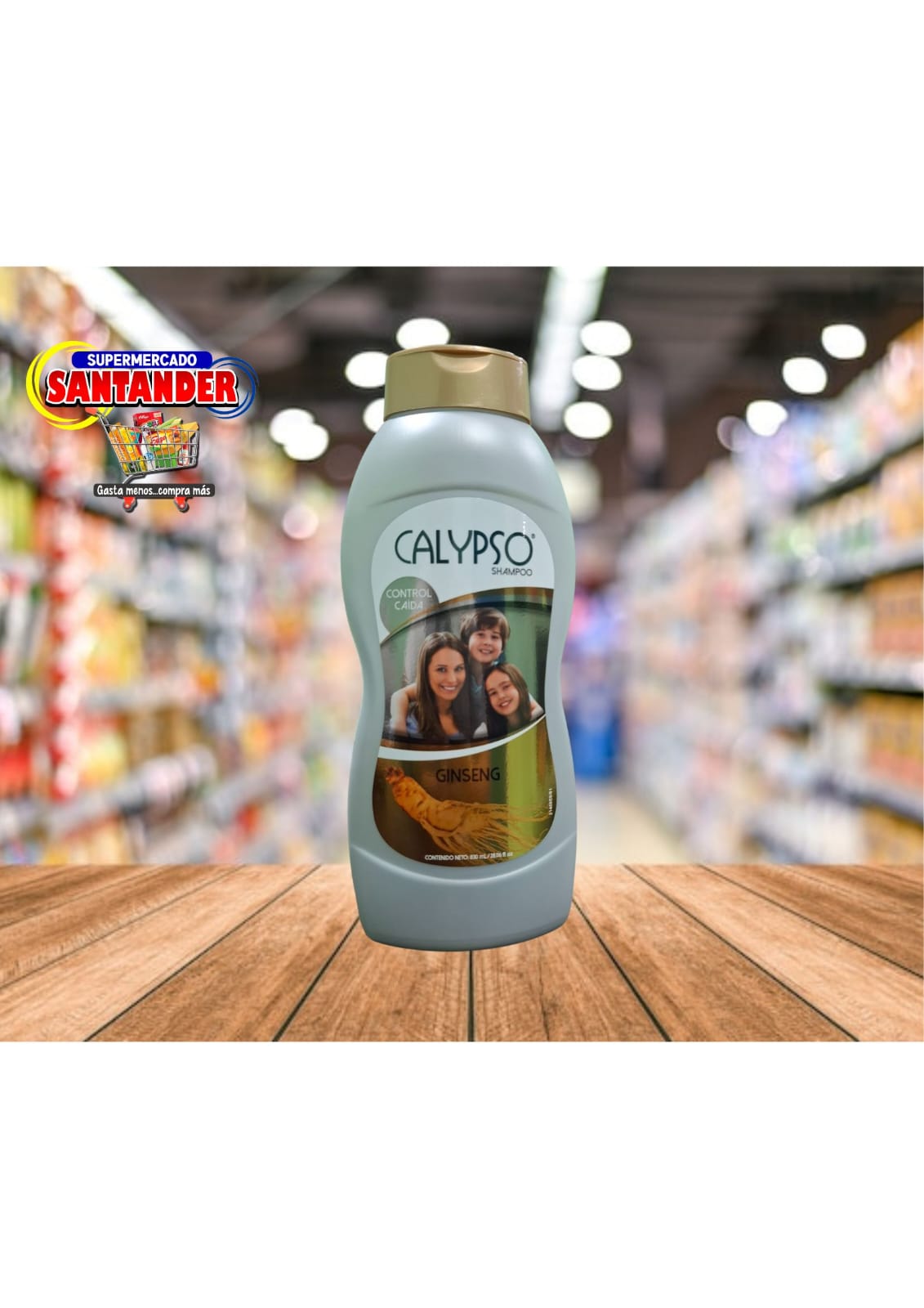 Shampoo Calypso Con Ginseng 