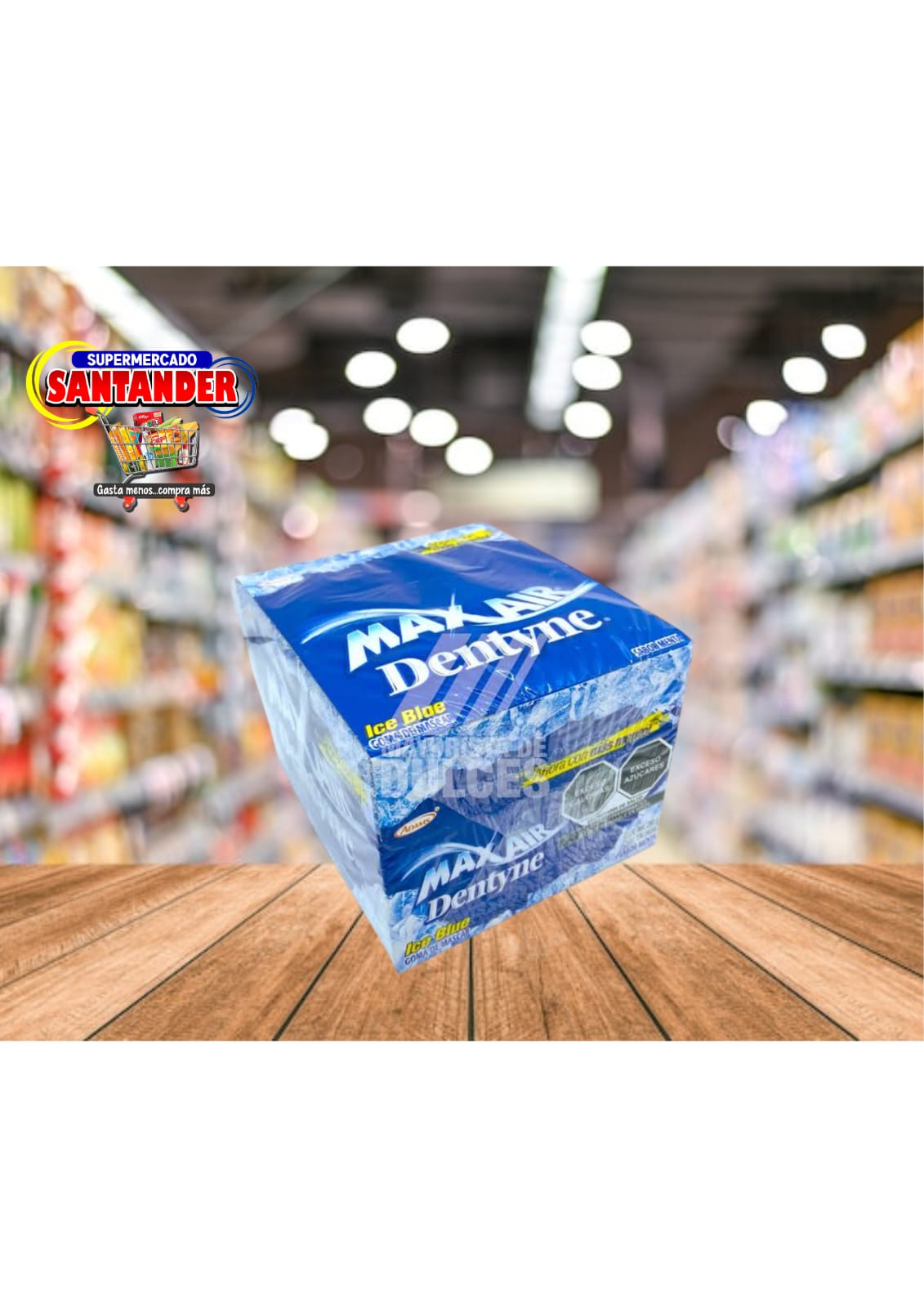 Caja de Chicle MAX Dentyne Air