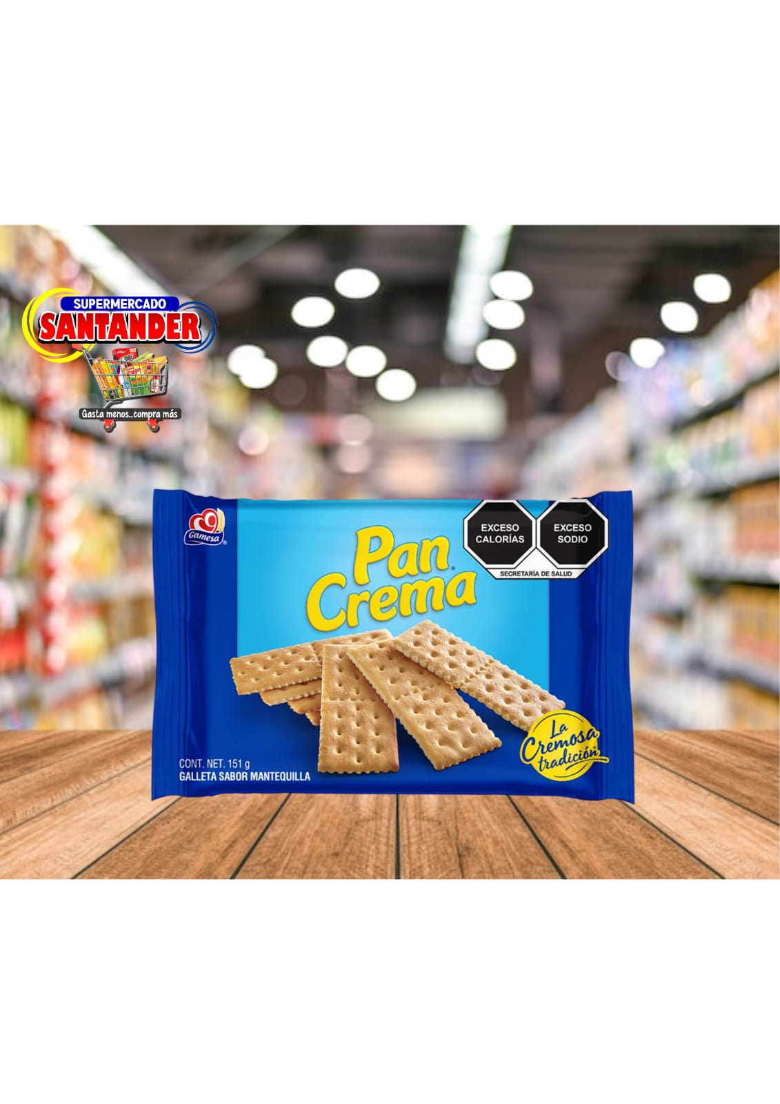 Galleta Pan Crema 