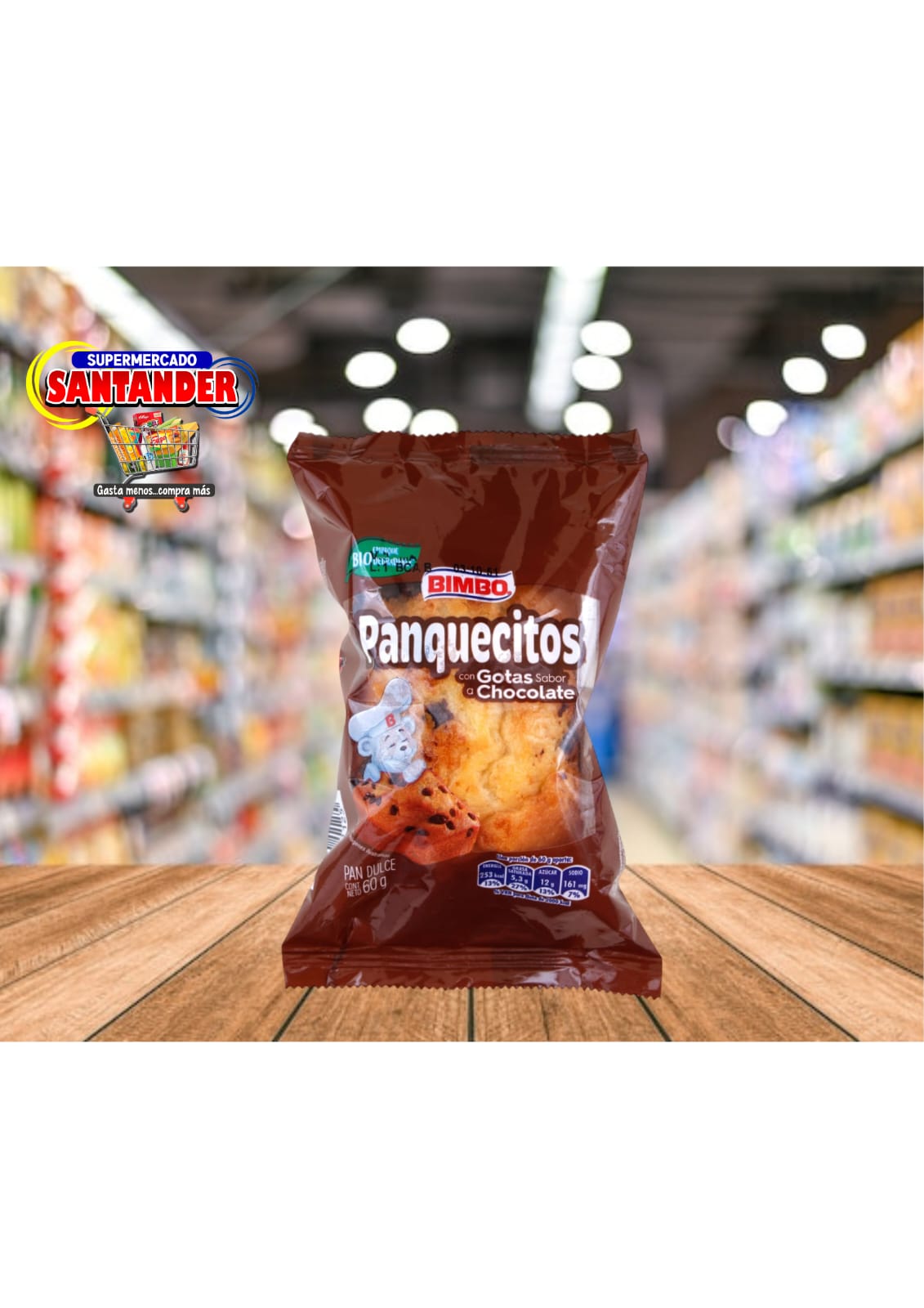 Panquesitos con Gotas  Sabor a Chocolate