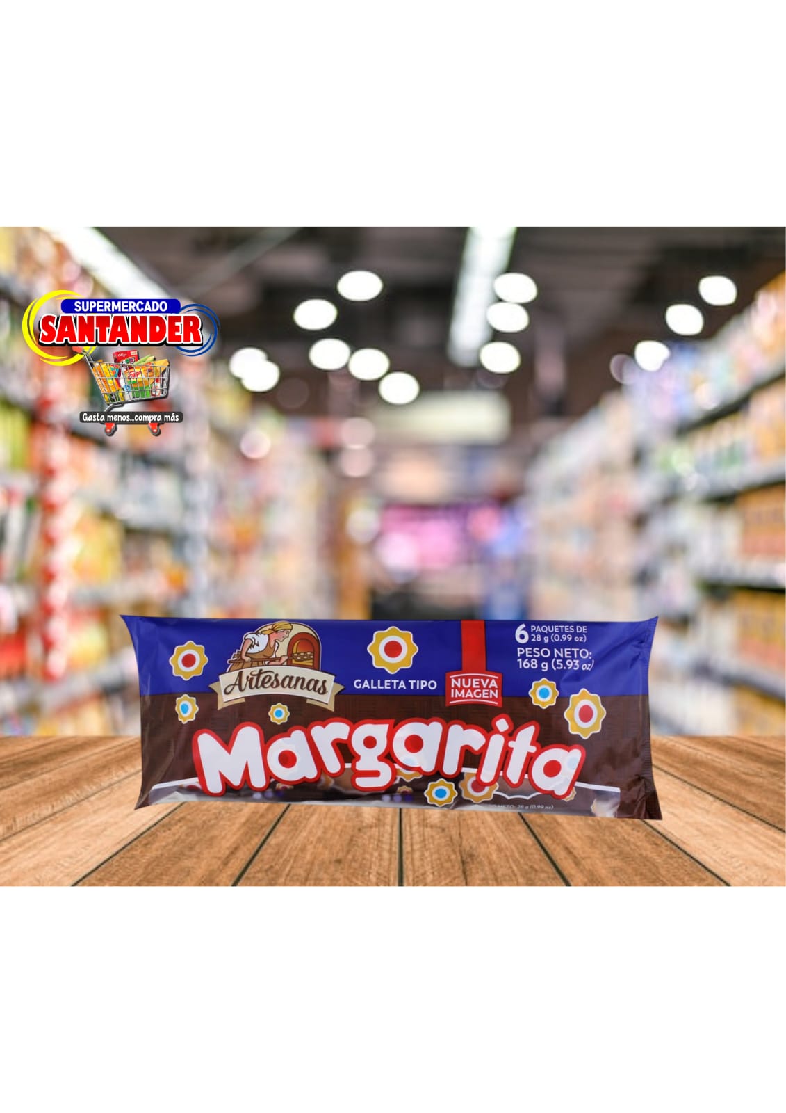 Galleta Artesanas Margarita - 28Grs.