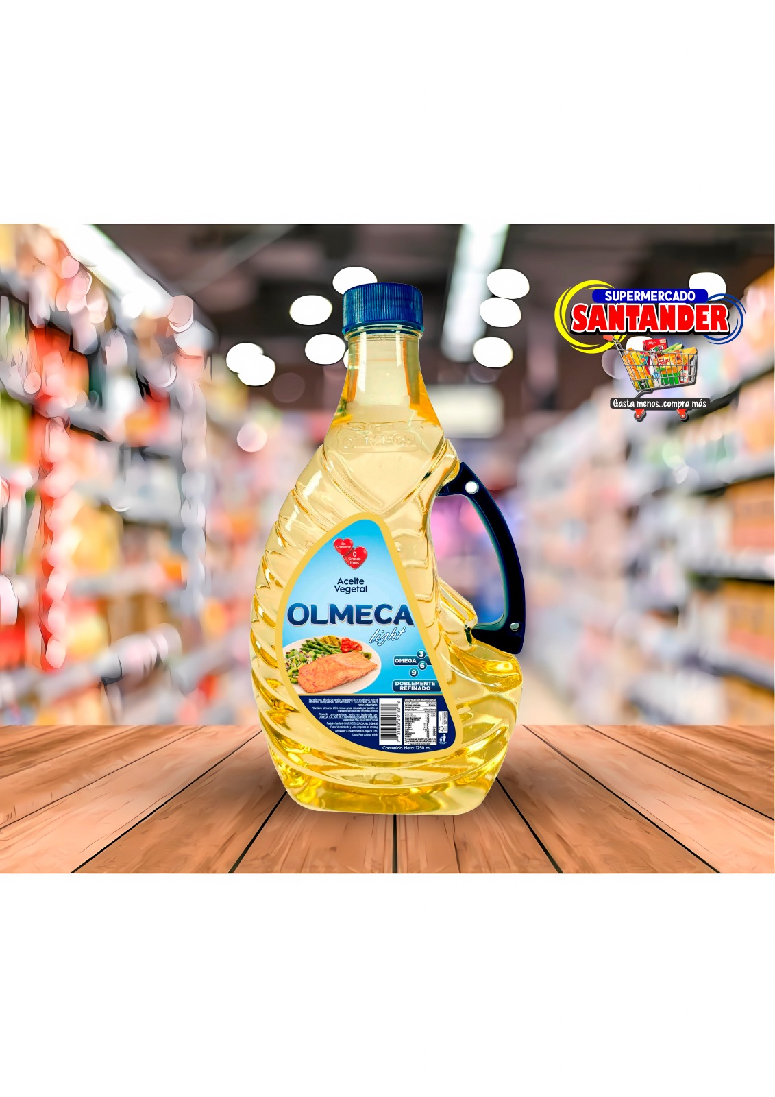 Aceite Vegetal Olmeca Light 1250 ML