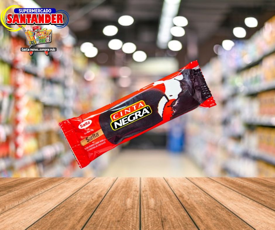 Helado Sarita Cinta Negra