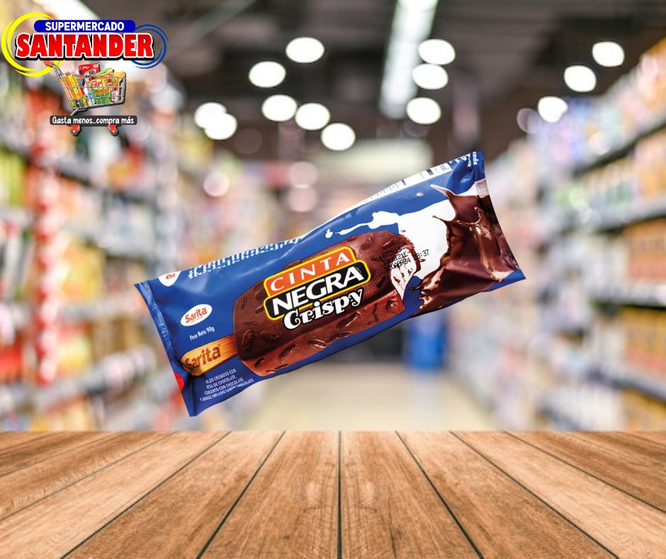 Helado Sarita Cinta Negra Crispy