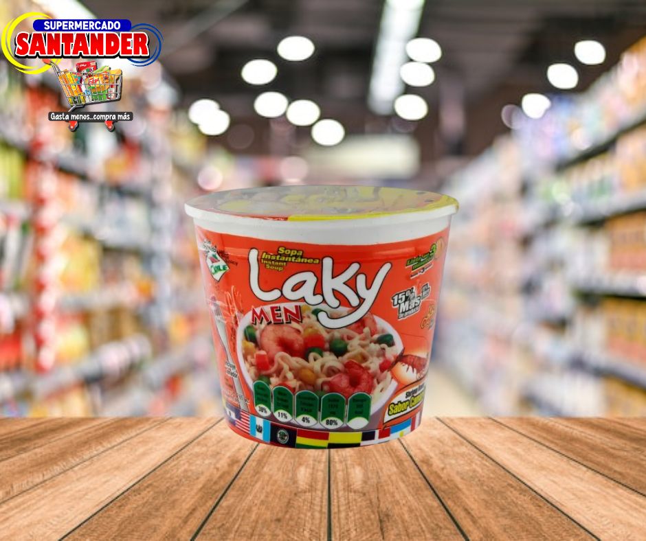 Sopa Laky Men Yumbo Camarón - 75Grs.