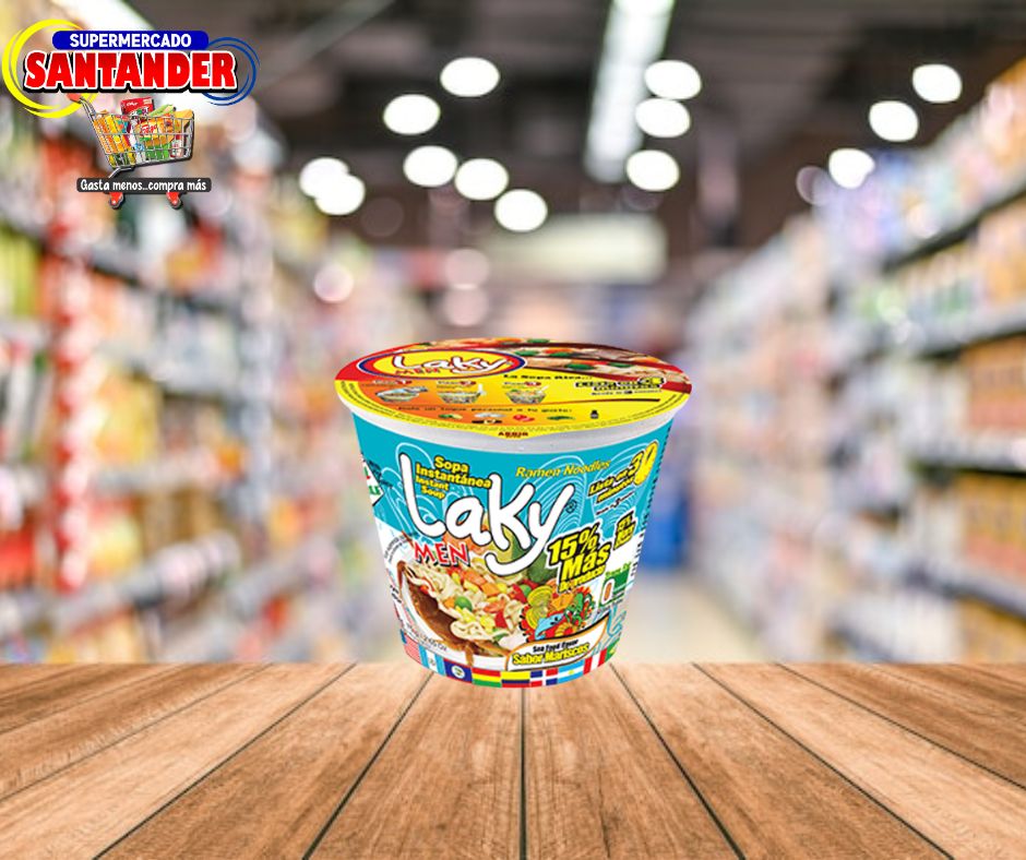 Sopa Laky Men Yumbo Mariscos - 75Grs.