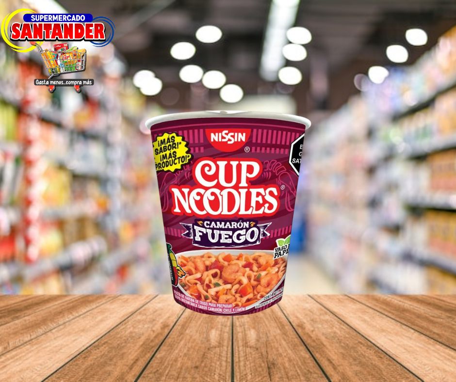 Sopa Nissin Camarón Fuego - 70Grs.