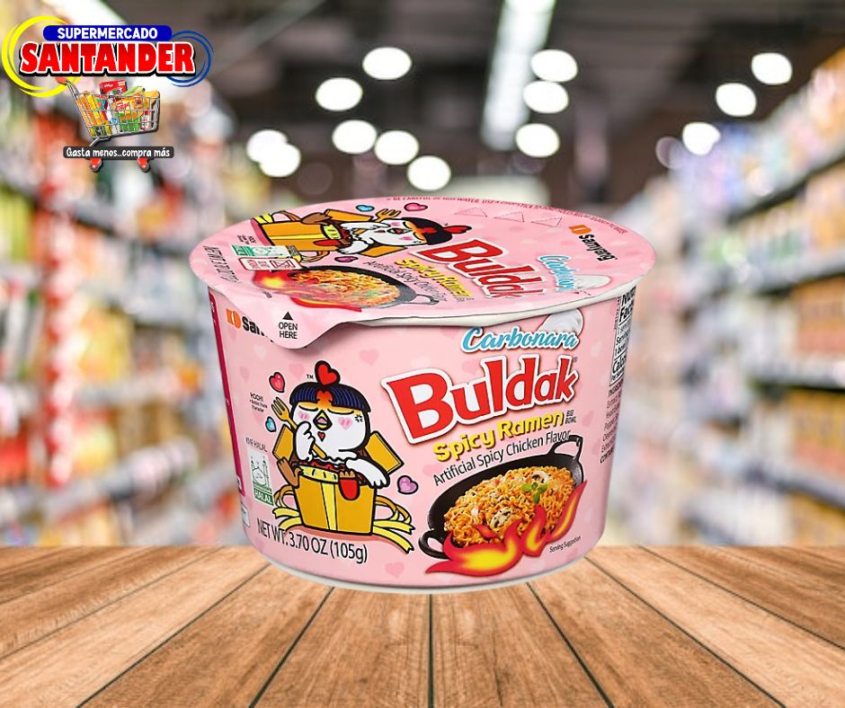 Sopa Buldak Carbonara - 105Grs.