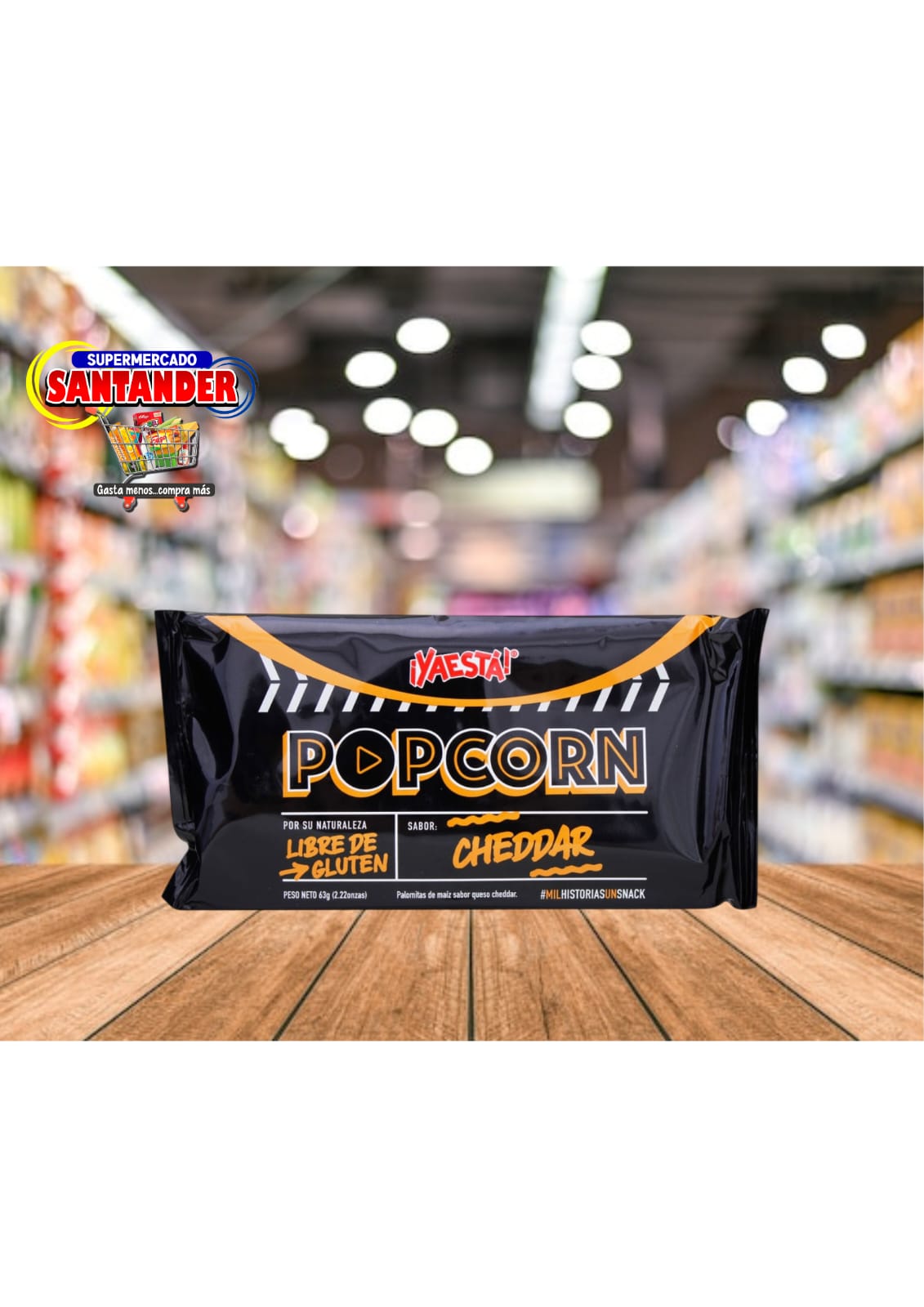 Popcorn Cheddar Ya Esta