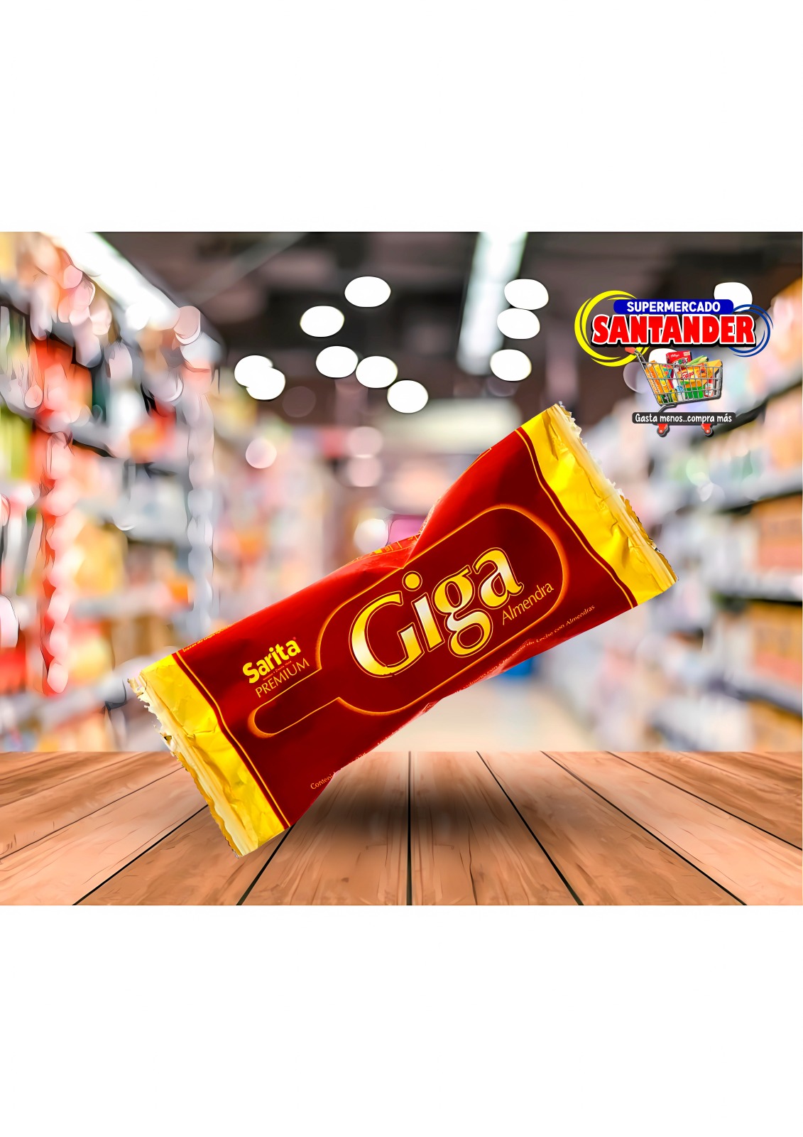 Helado Sarita Giga Almendra