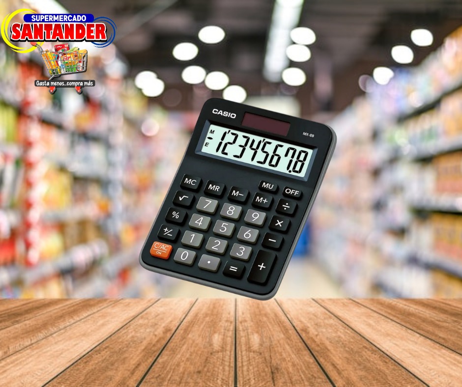Calculadora Casio Mini Escritorio MX-8B