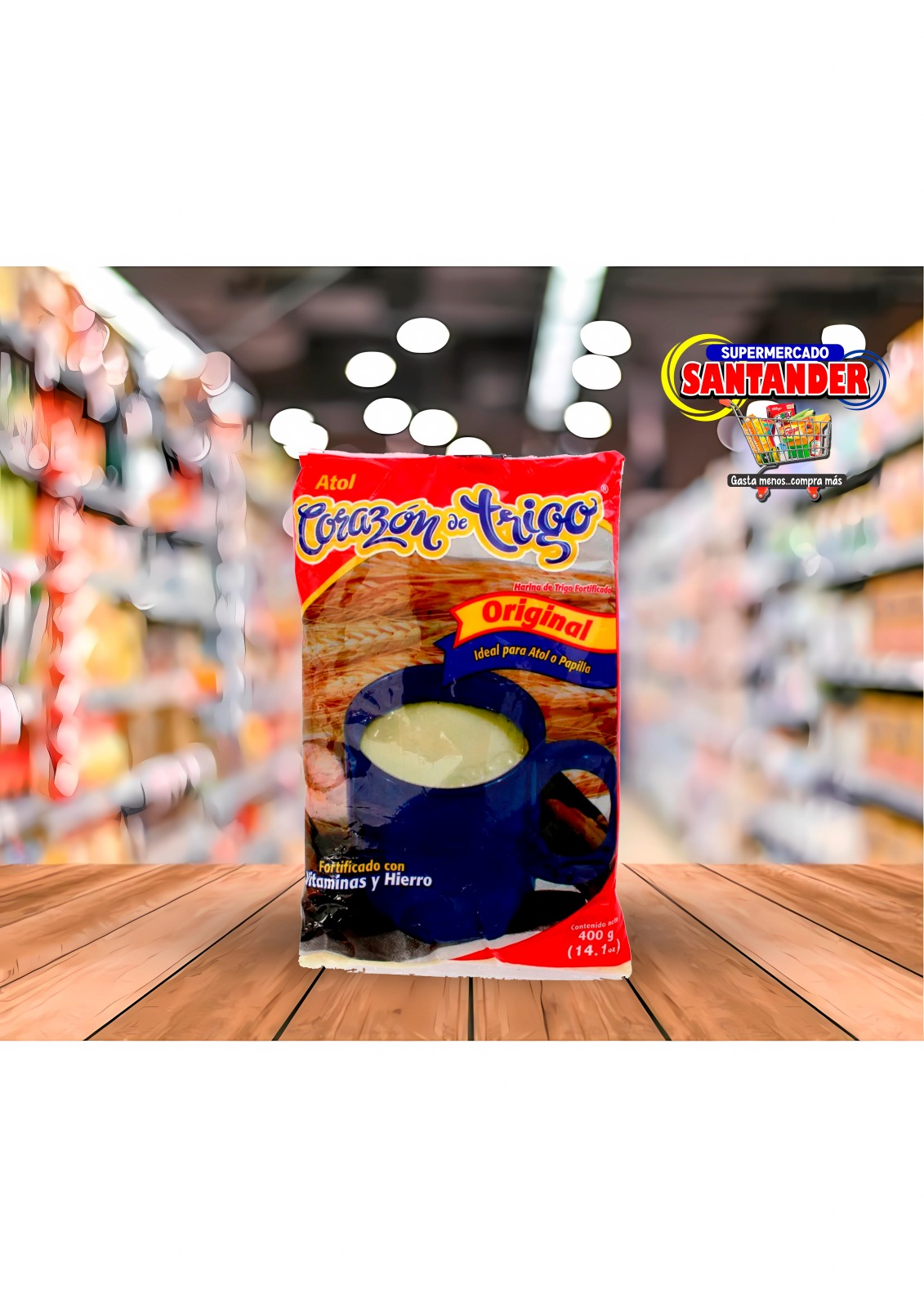 Atol Corazón de Trigo Original - 400Grs