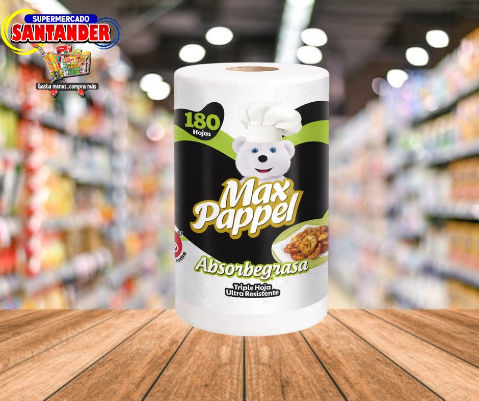 Max Pappel Toalla de Cocina Absorve Grasa