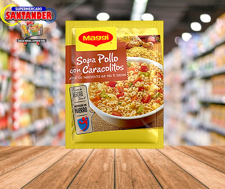 Sopa Pollo con Caracolitos