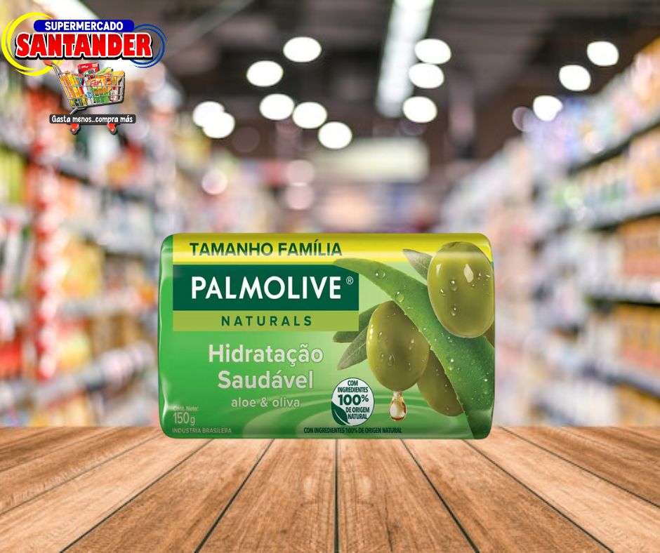 Jabon Palmolive Naturals Oliva y Aloe Vera - 150Grs.