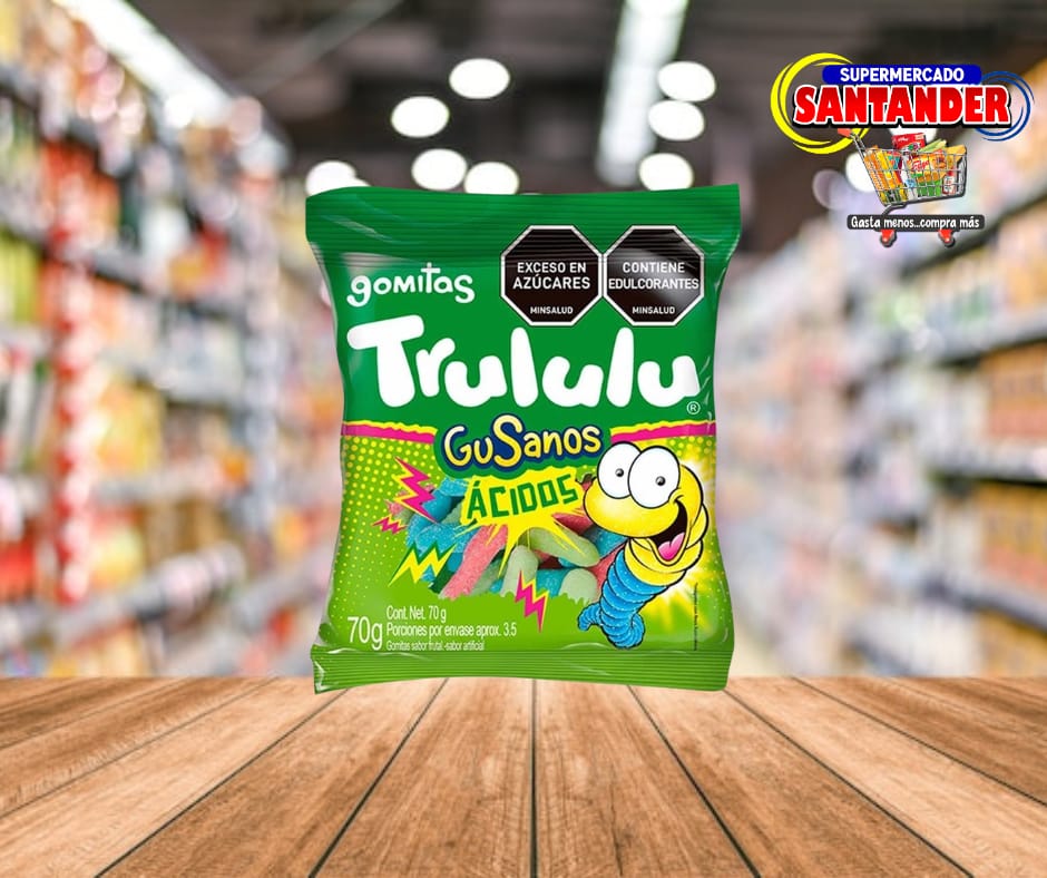 Gomitas Trululu Gusanos Acidos