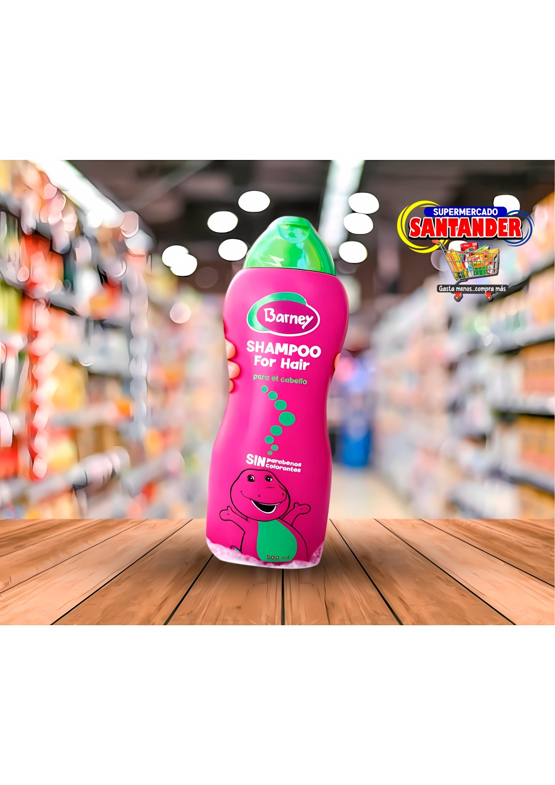 Barney Shampoo para el Cabello - 500ml