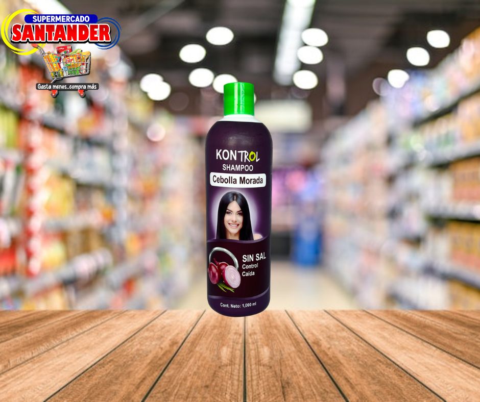 Shampoo Kontrol Cebolla Morada Sin Sal - 1000ml