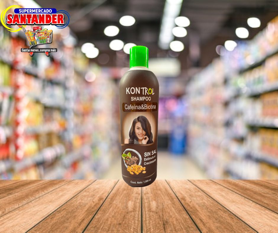 Shampoo Kontrol Cafeina&Biotina - 1000ml