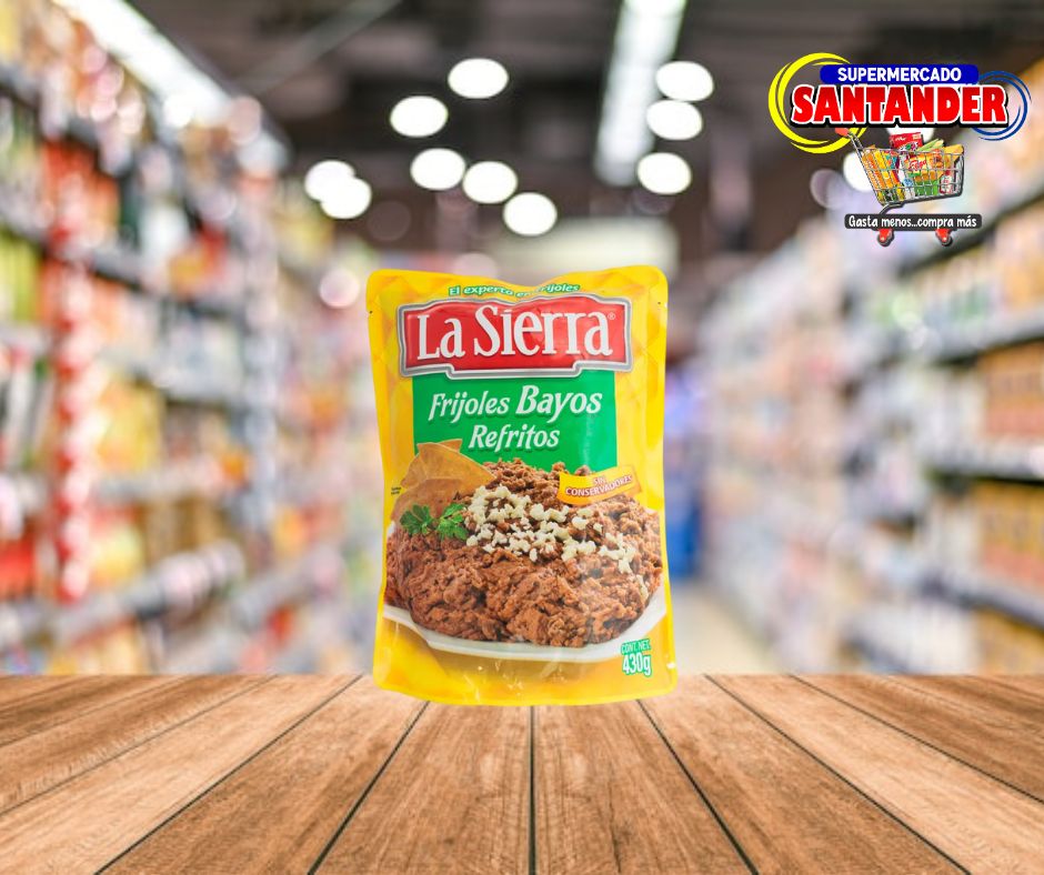 La Sierra Frijoles Bayos Refritos - 430Grs.