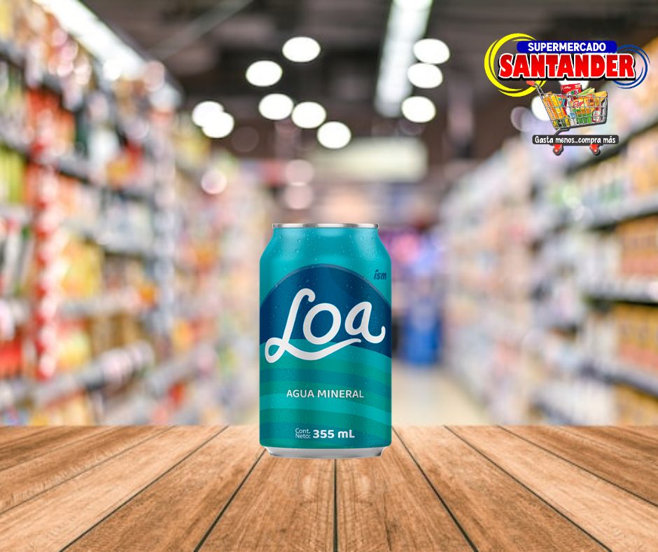 Agua Mineral en Lata - 355ml