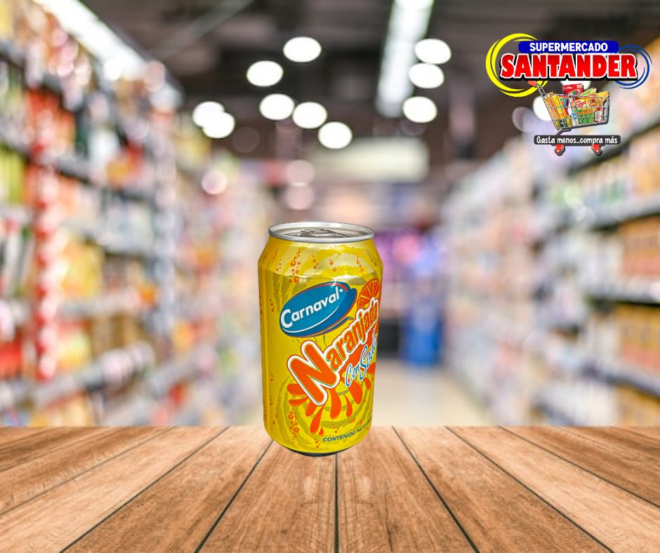 Naranjada con Soda Lata - 355ml