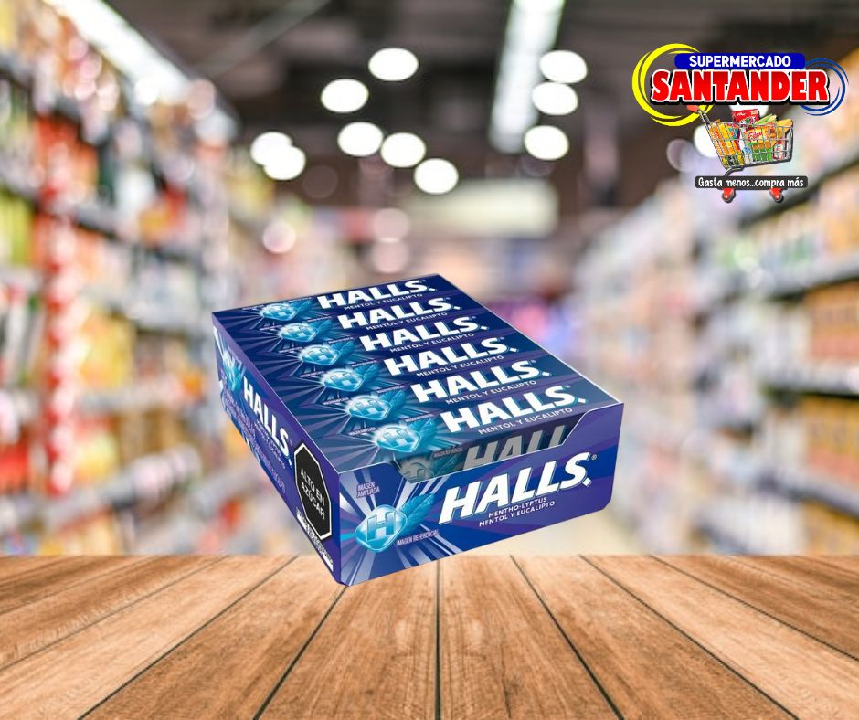Halls Menta-Eucalipto Caja
