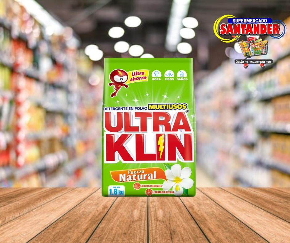 Ultra Klin Fuerza Natural - 1.8KG