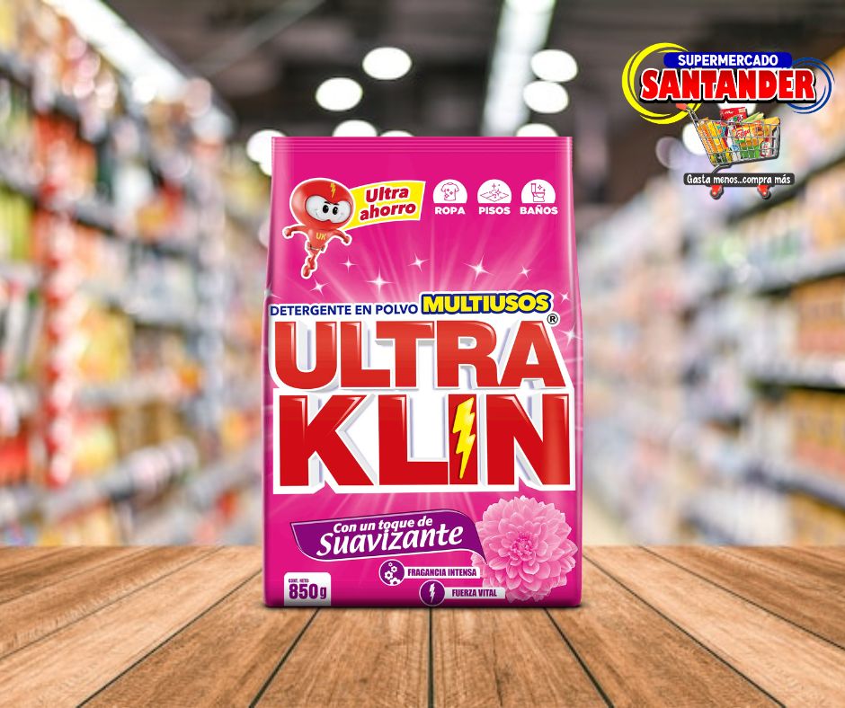 Ultra Klin Fuerza Vital Rosado - 850G