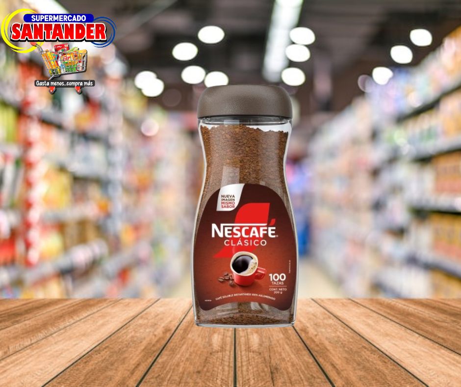 Cafe Nescafe Clasico Vidrio - 200Grs.