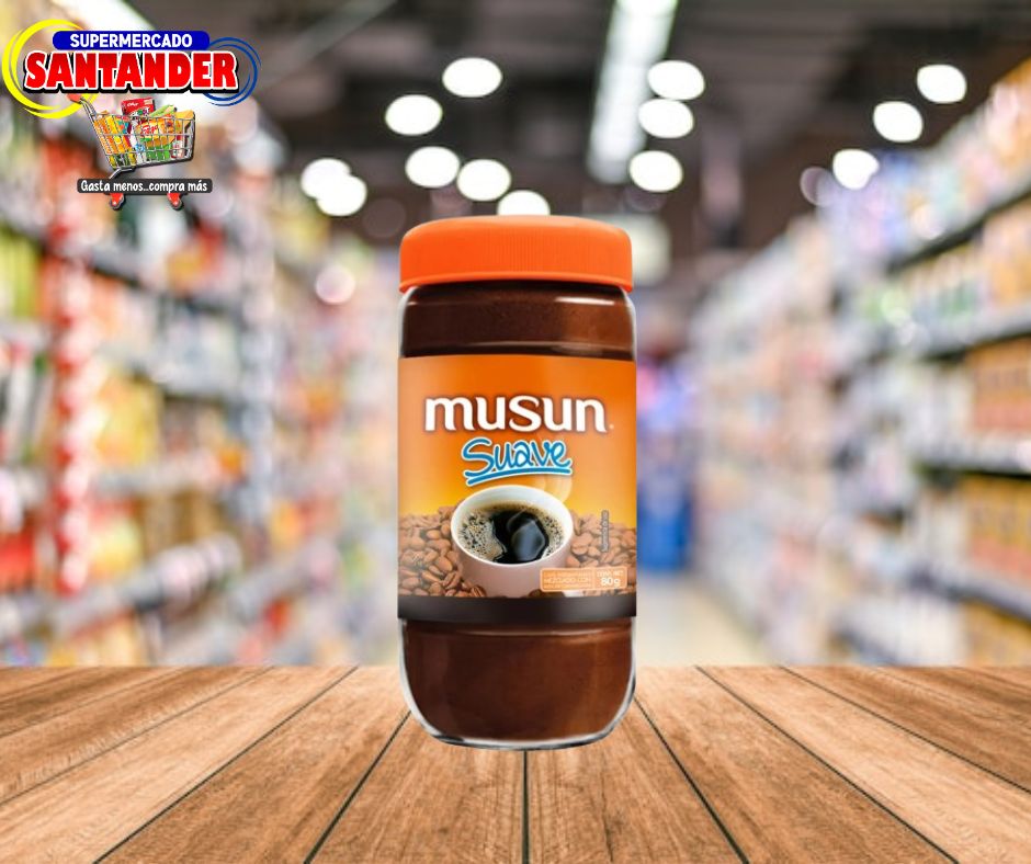 Cafe Musun Suave Vidrio - 80Grs.